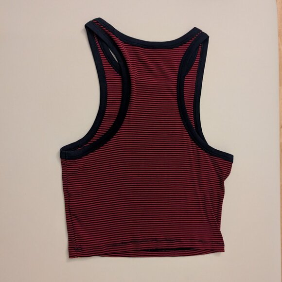 Sunday Best Striped Crop Tank - Picture 3 of 5